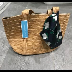 Draper James Straw Bag